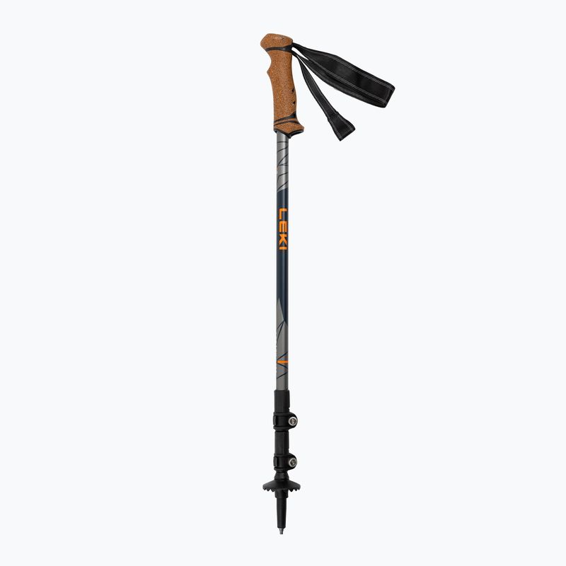 Bastoncini da trekking LEKI Legacy Lite arancio/blu denim/antracite chiaro 2