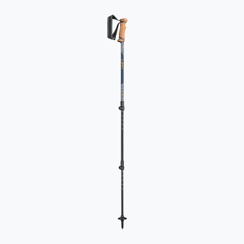 Bastoncini da trekking LEKI Legacy Lite arancio/blu denim/antracite chiaro 6