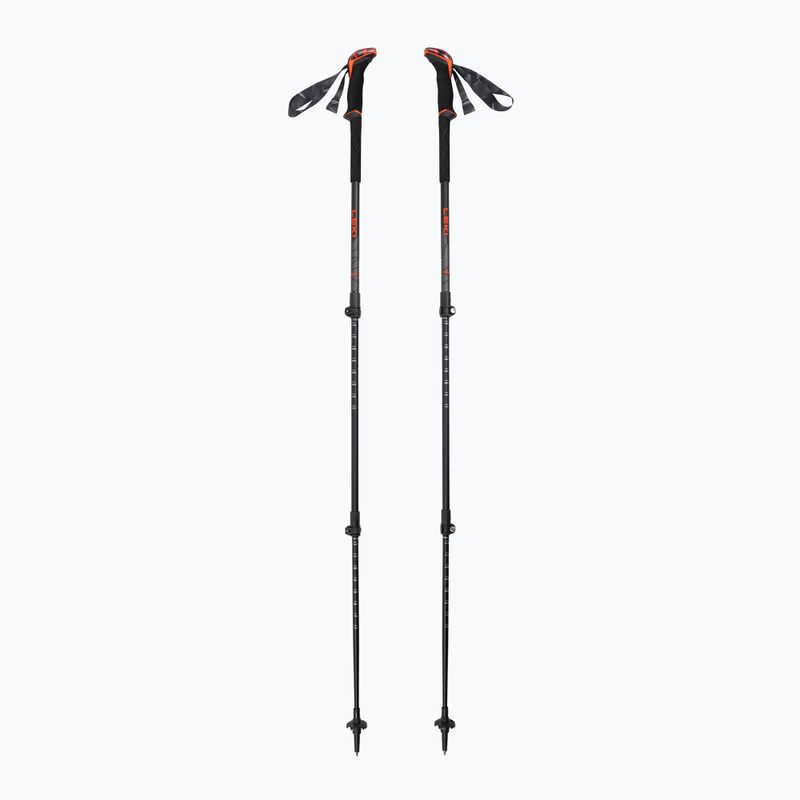 Bastoncini da trekking LEKI Makalu rosso brillante/nero/antracite scuro