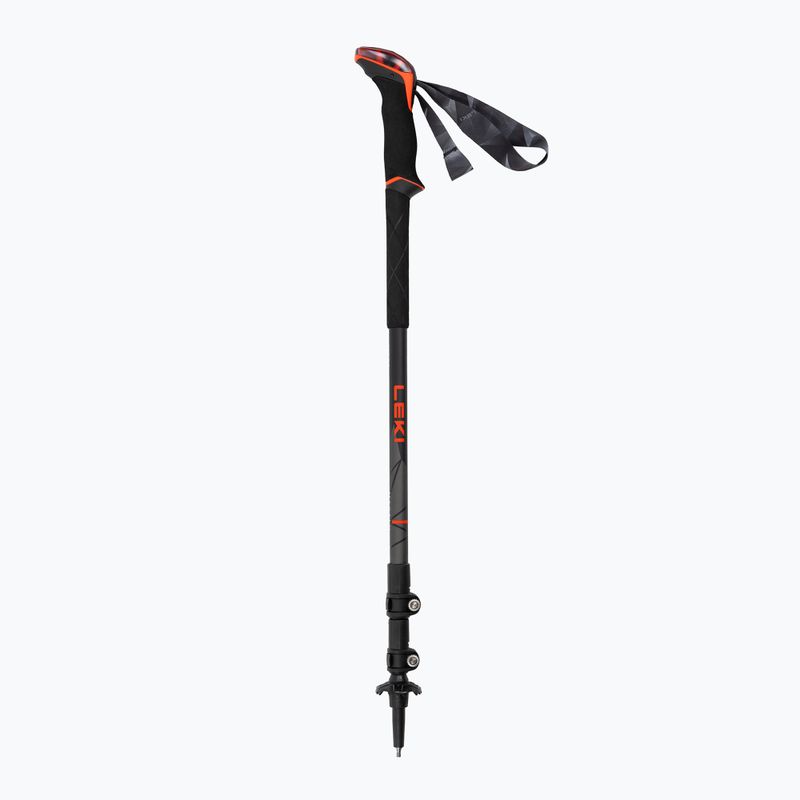 Bastoncini da trekking LEKI Makalu rosso brillante/nero/antracite scuro 2