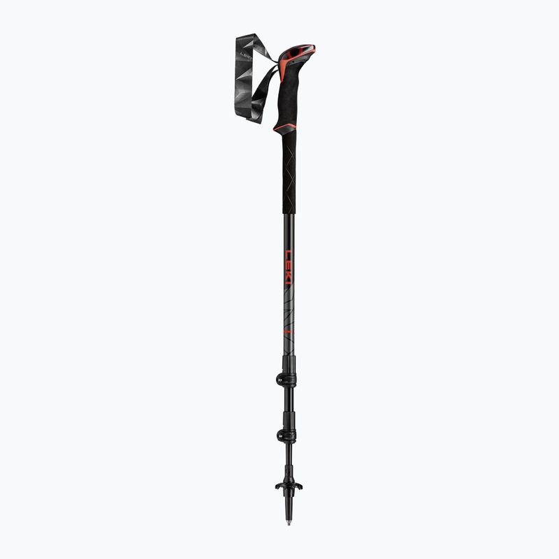 Bastoncini da trekking LEKI Makalu rosso brillante/nero/antracite scuro 7