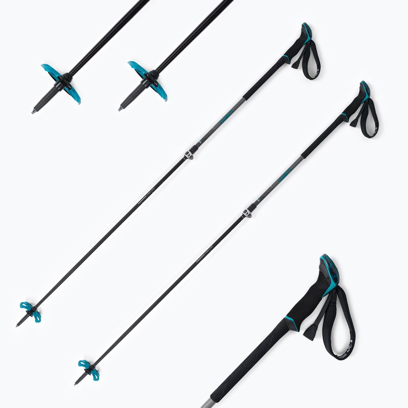 LEKI Guide Lite 2 bastoncini da sci skit nero 65227371 7