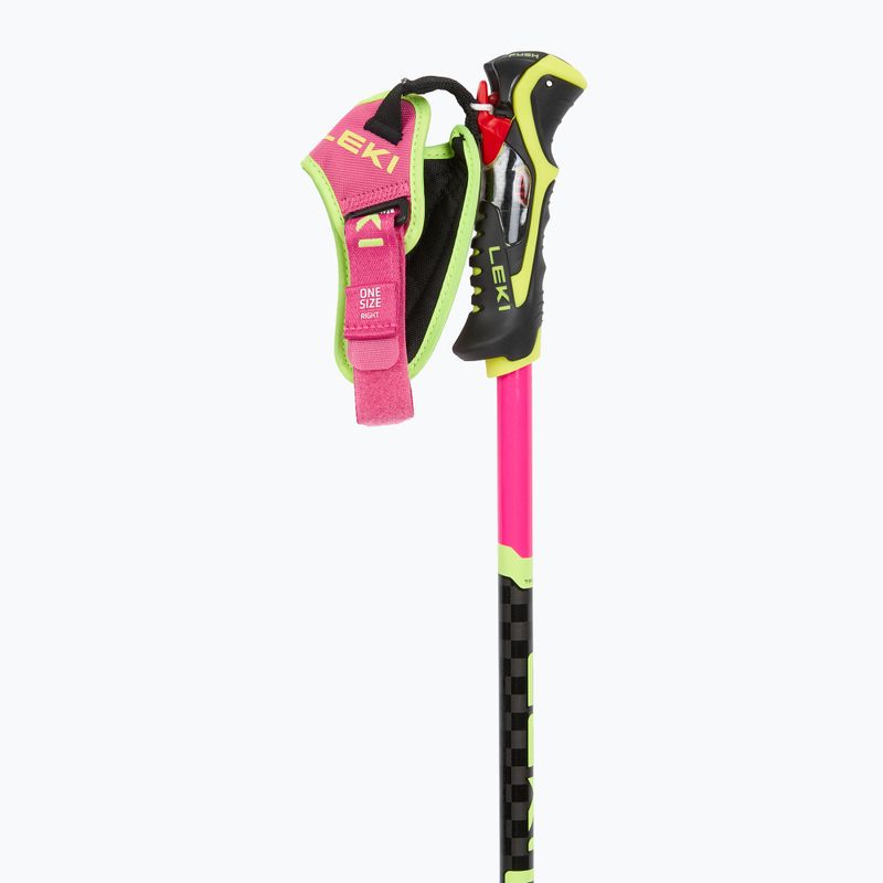 Bastoncini da sci LEKI Venom SL 3D neon pink/black/neon yellow 2