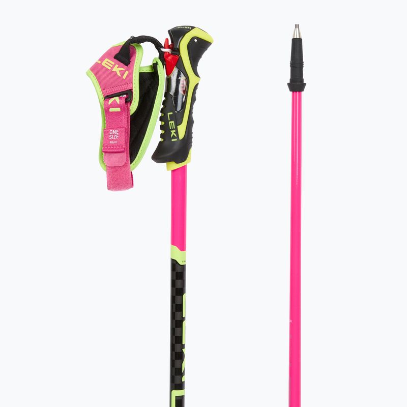 Bastoncini da sci LEKI Venom SL 3D neon pink/black/neon yellow 3