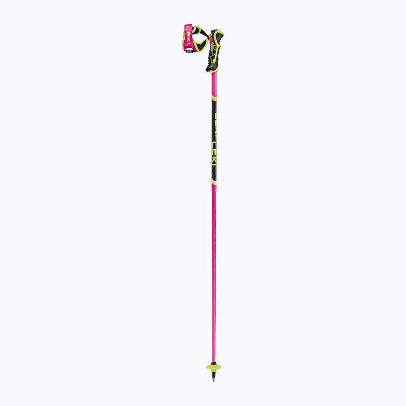 Bastoncini da sci LEKI Venom SL 3D neon pink/black/neon yellow 2