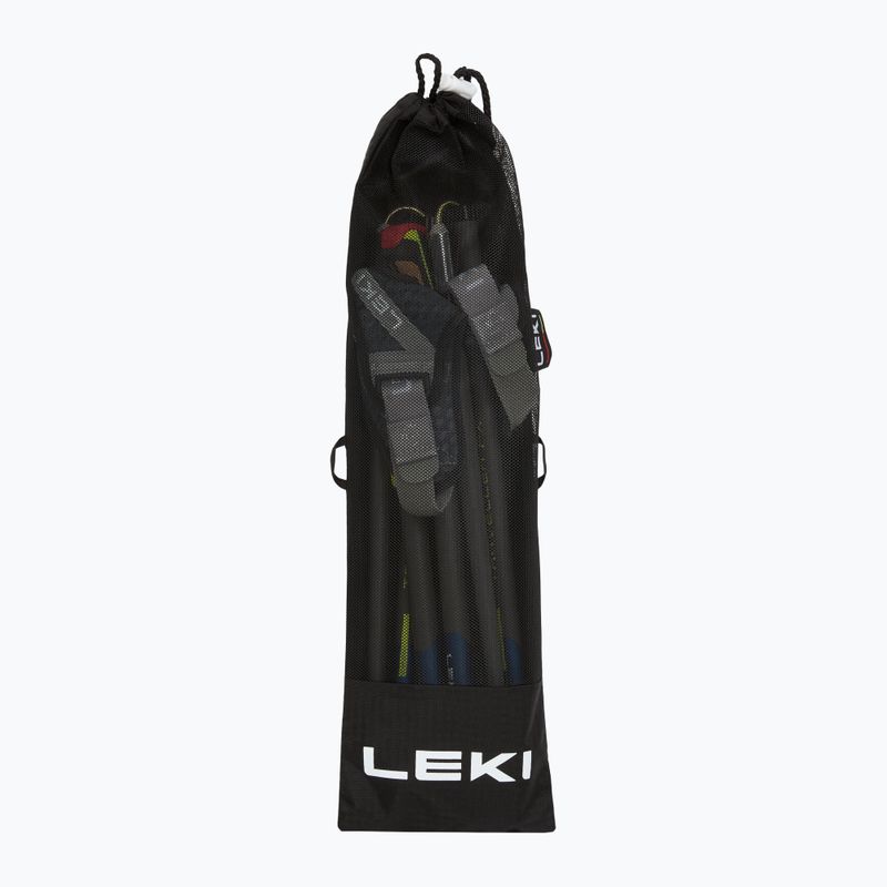 LEKI Traveller FX.One Carbon bastoncini da nordic walking blu navy e argento 65325821110 8