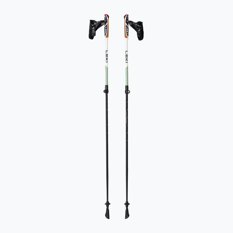 LEKI Spin Shark SL Bastoncini da nordic walking bianchi e verdi 65326141