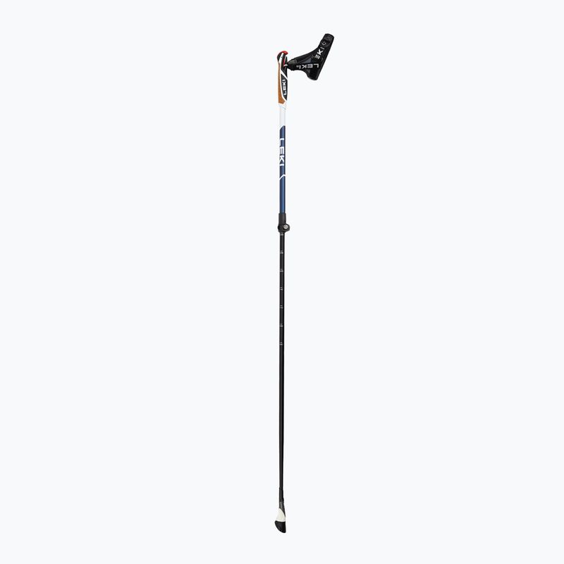 LEKI Smart Supreme blu notte metallizzato scuro/blu scuro/bianco Bastoncini da nordic walking 2