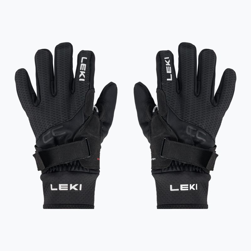 LEKI CC Thermo Shark guanto da sci di fondo nero 652908301065 2