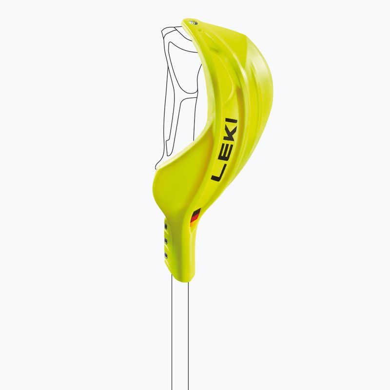 Copri bastoni LEKI Gate Guard Closed Worldcup neon yellow 2