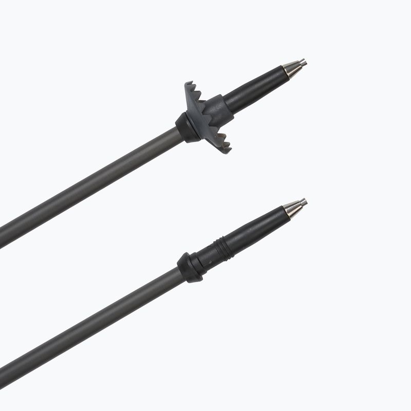 Bastoncini da sci da donna LEKI Carbon 14 3D carbonio naturale/bianco/oro 5