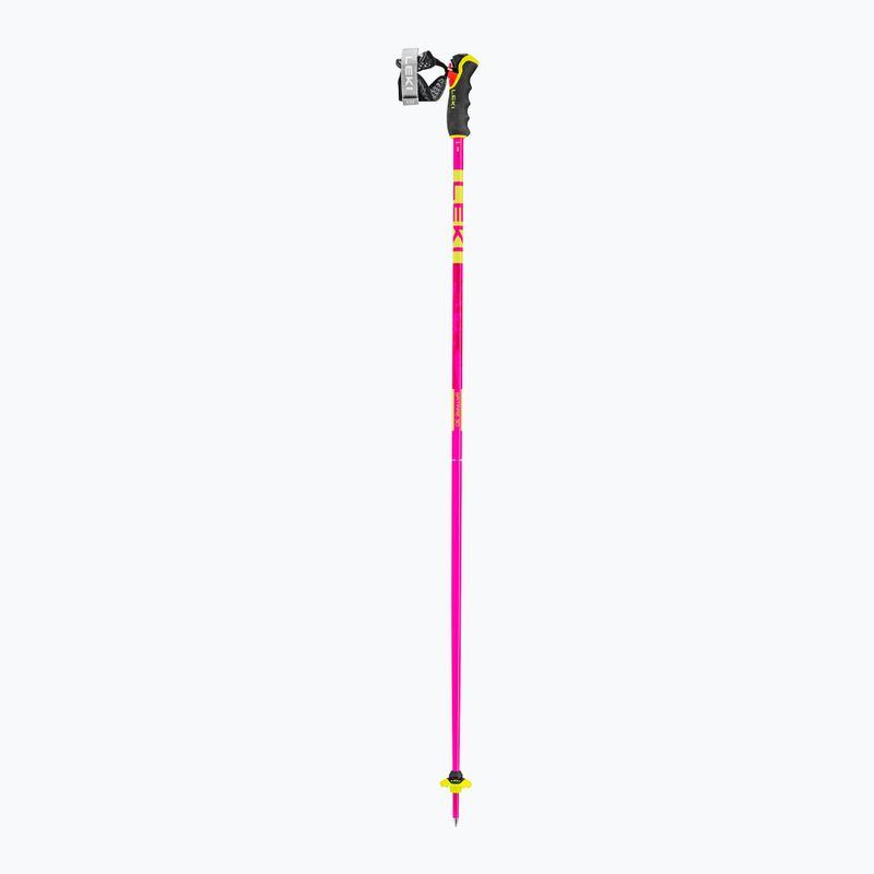 Bastoni da sci LEKI Spitfire 3D neon magenta/neon yellow/berry 2