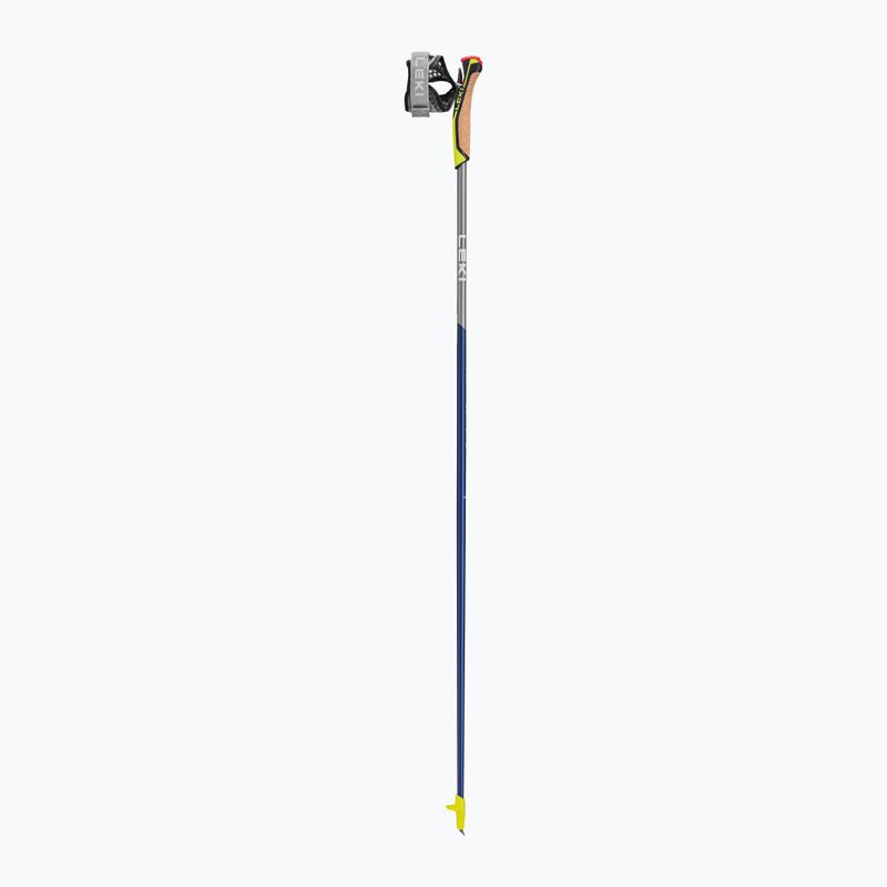 LEKI Speed Pacer Lite bastoncini da nordic walking blu navy e argento 65325501105