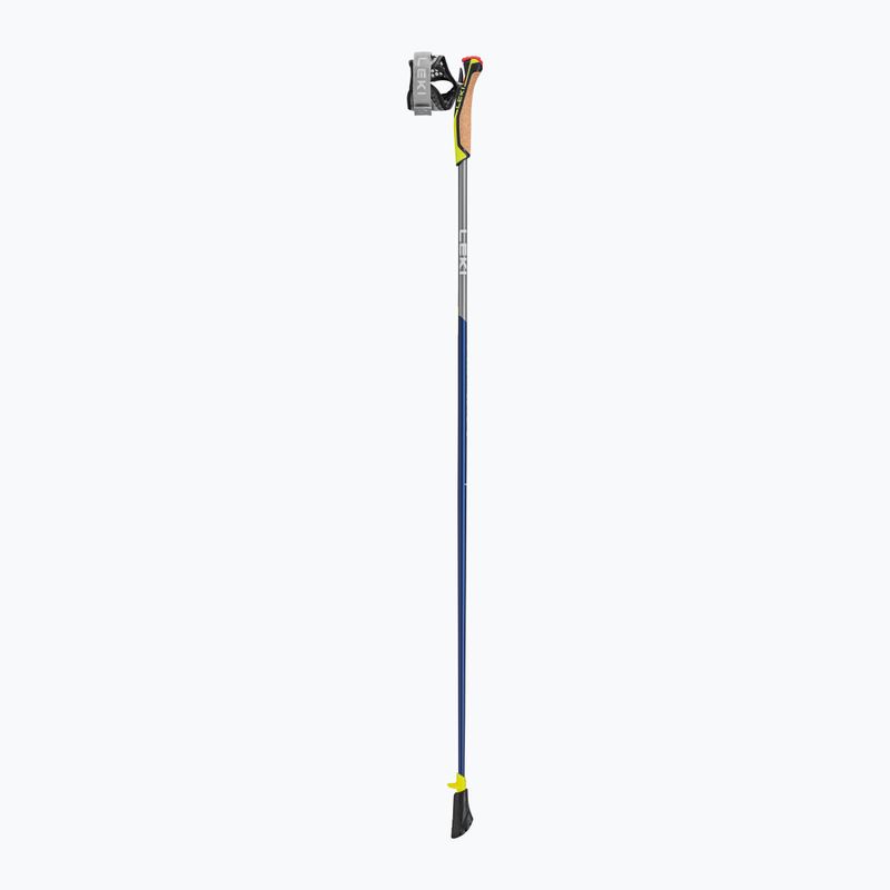 LEKI Speed Pacer Lite bastoncini da nordic walking blu navy e argento 65325501105 2