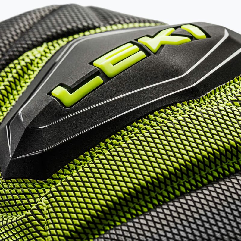 Guanti da sci uomo LEKI WCR Coach 3D Mitt black/ice lemon 6