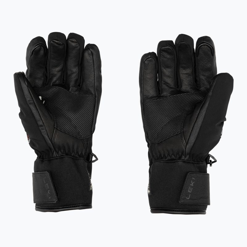 Guanti da sci da uomo LEKI Performance 3D GTX nero 2
