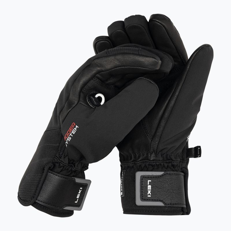 LEKI Guanti da sci da uomo Falcon 3D nero