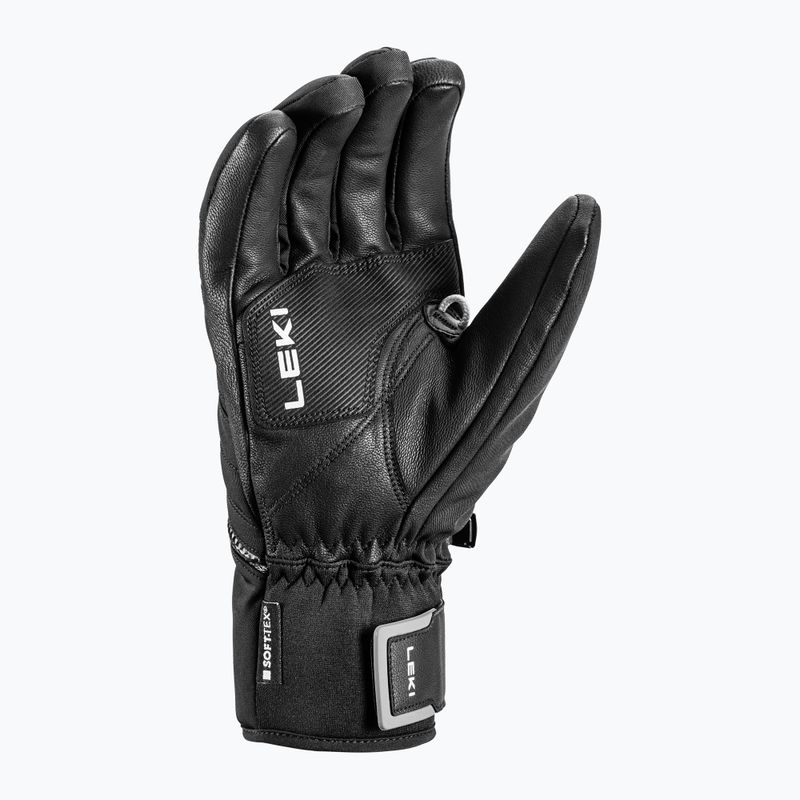LEKI Guanti da sci da uomo Falcon 3D nero 7