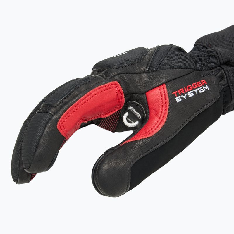 Guanto da sci LEKI Griffin Pro 3D nero/rosso/bianco per uomo 4