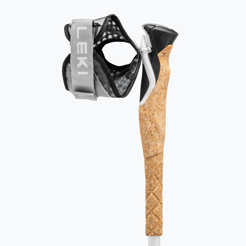 Bastoncini da trekking LEKI Cross Trail FX Superlite bianco/rosso brillante/nero 4