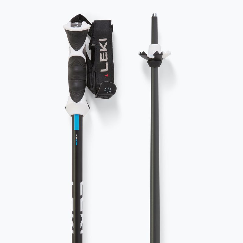 Bastoncini da sci LEKI Bold Lite S antracite scuro/nero/blu brillante 3