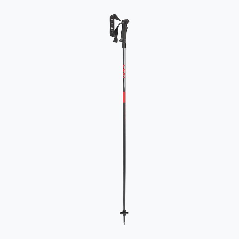 Bastoncini da sci LEKI Hot Shot anodized black/eloxal gray/eloxal red 8