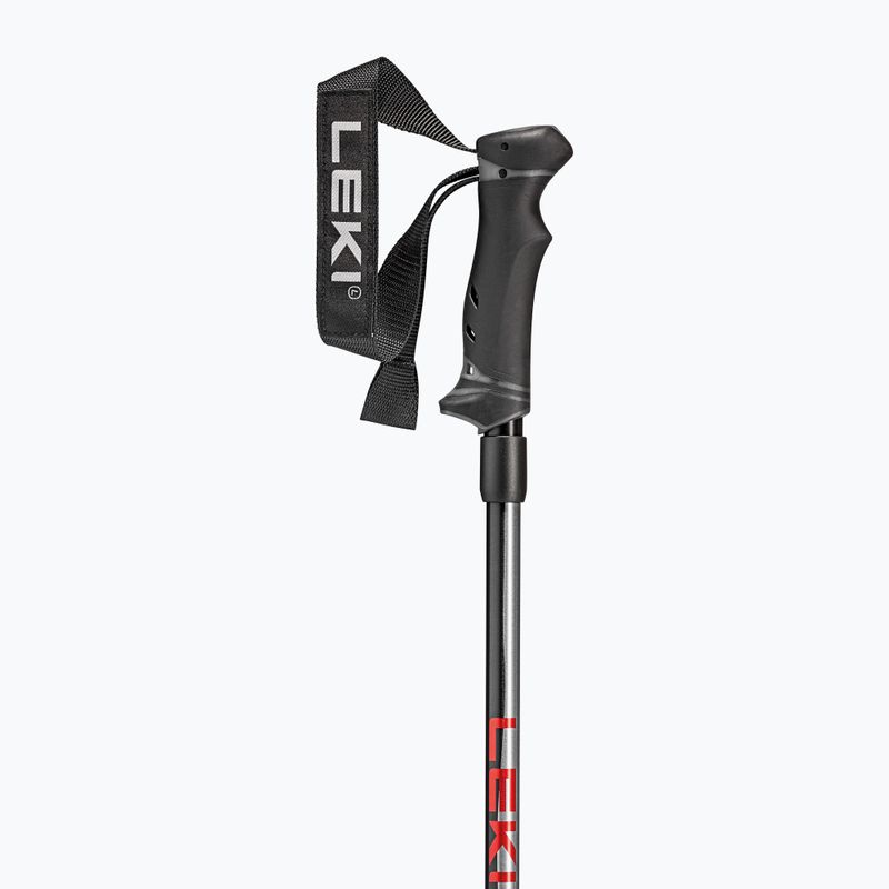 Bastoncini da sci LEKI Hot Shot anodized black/eloxal gray/eloxal red 9