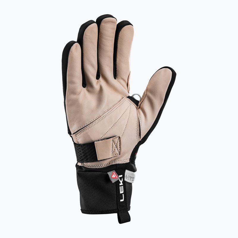Guanti da sci di fondo LEKI PRC Premium ThermoPlus Shark black/sand 3