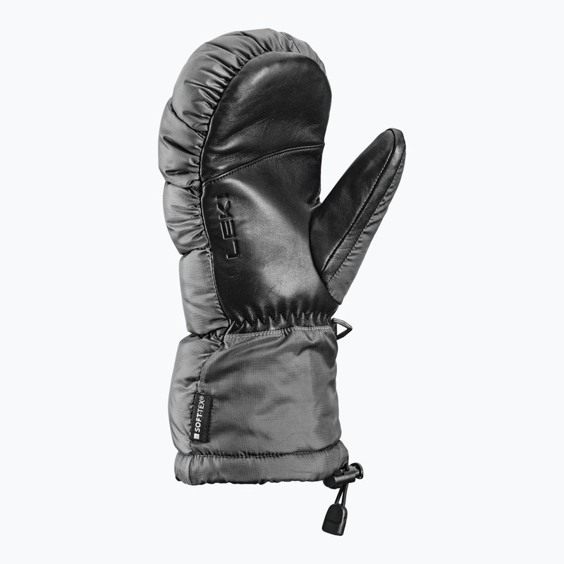 Guanti da sci da donna LEKI Glace Zero Women Mitt graphite 3