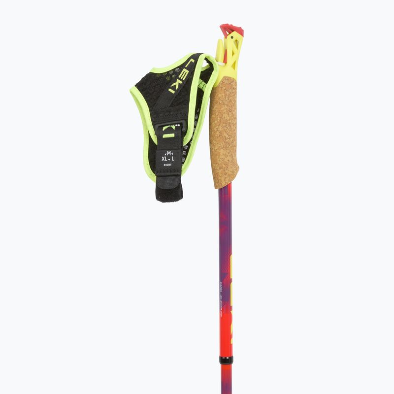 Bastoncini da trekking LEKI Ultatrail FX.One SL red/purple 2