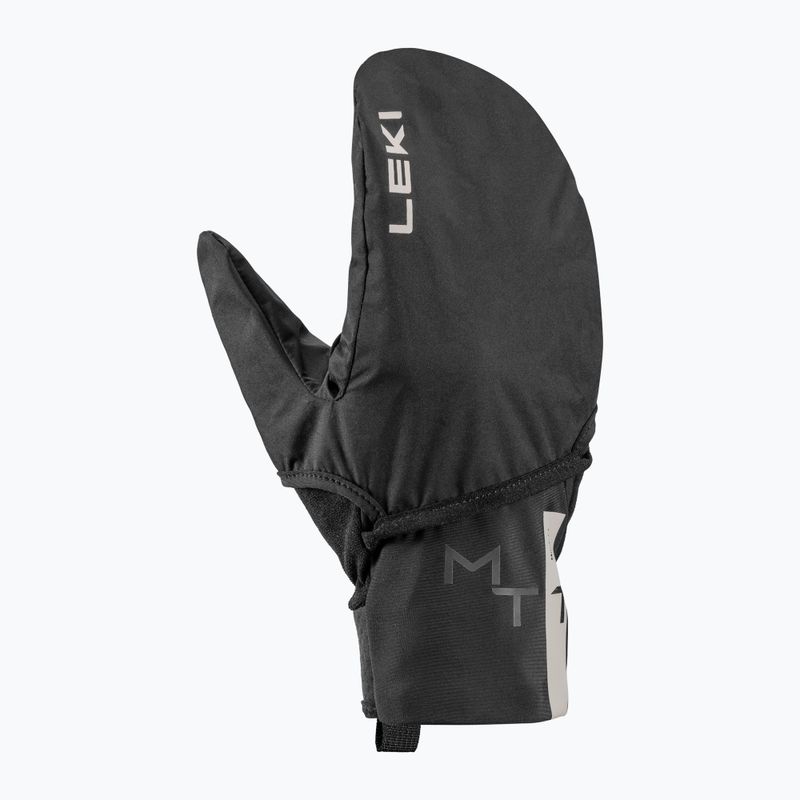 Guanti da scialpinismo LEKI Montera Base black/white/muddy 4