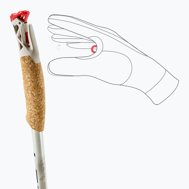 Bastoncini da trekking LEKI Ultatrail FX.One grey 7