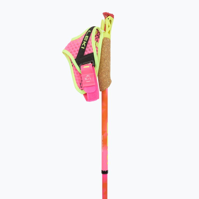 Bastoncini da trekking LEKI Ultatrail FX.One SL pink/orange 2
