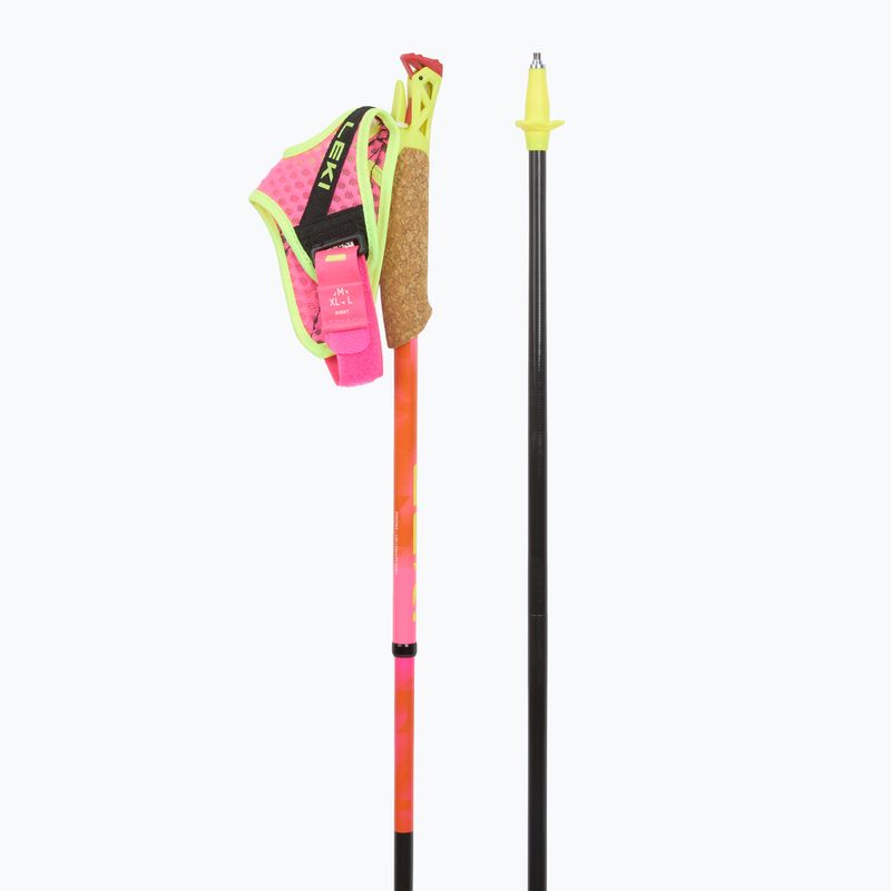 Bastoncini da trekking LEKI Ultatrail FX.One SL pink/orange 3