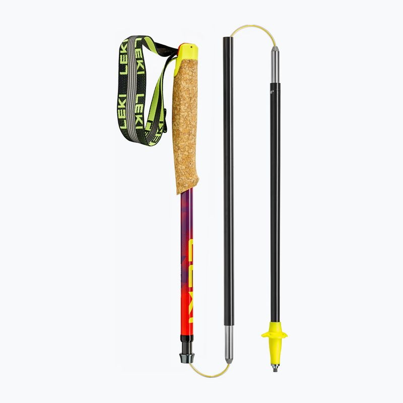 Bastoncini da trekking LEKI Neotrail Pro FX.One SL red/purple 3