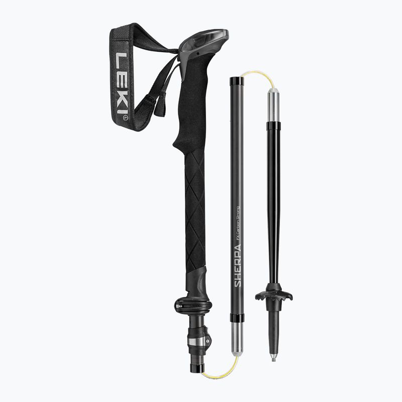 Bastoncini da trekking LEKI Sherpa FX Carbon Strong black/naturalcarbon/light anthracite 4