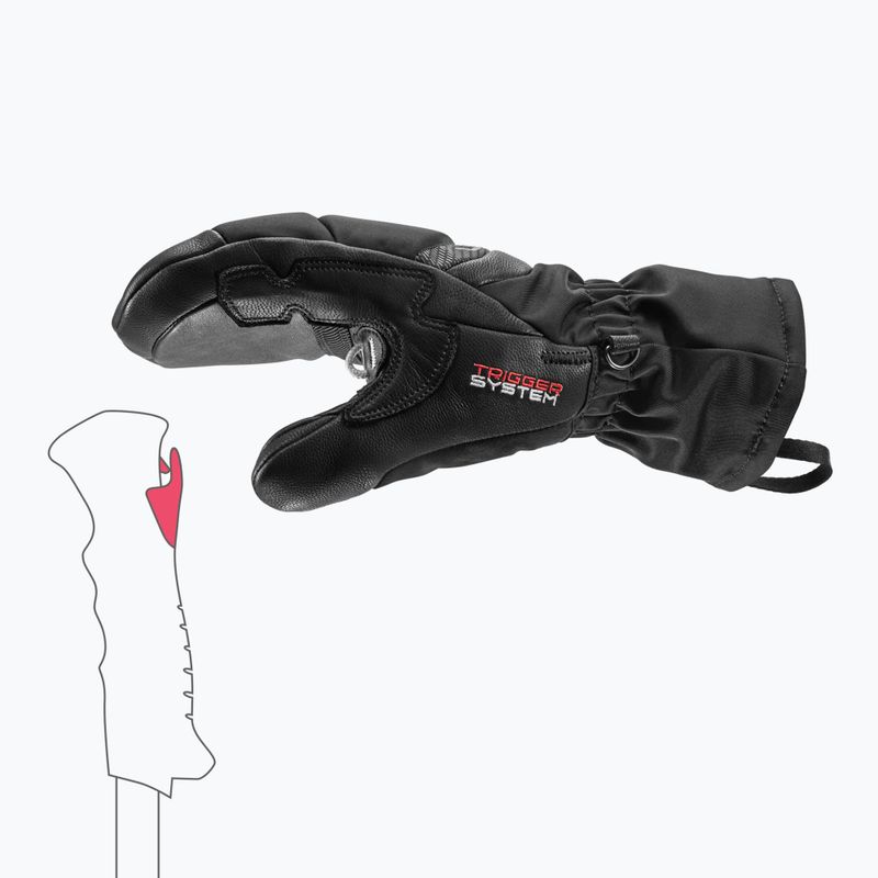 Muffole da sci da donna LEKI Griffin Base 3D Mitt black 9