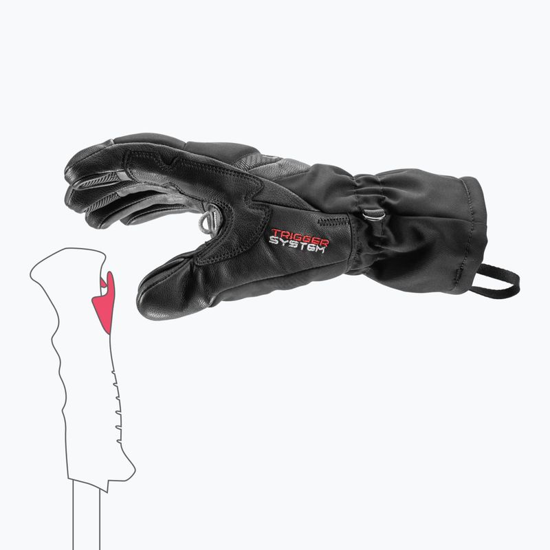 Guanti da sci donna LEKI Griffin Base 3D black 7