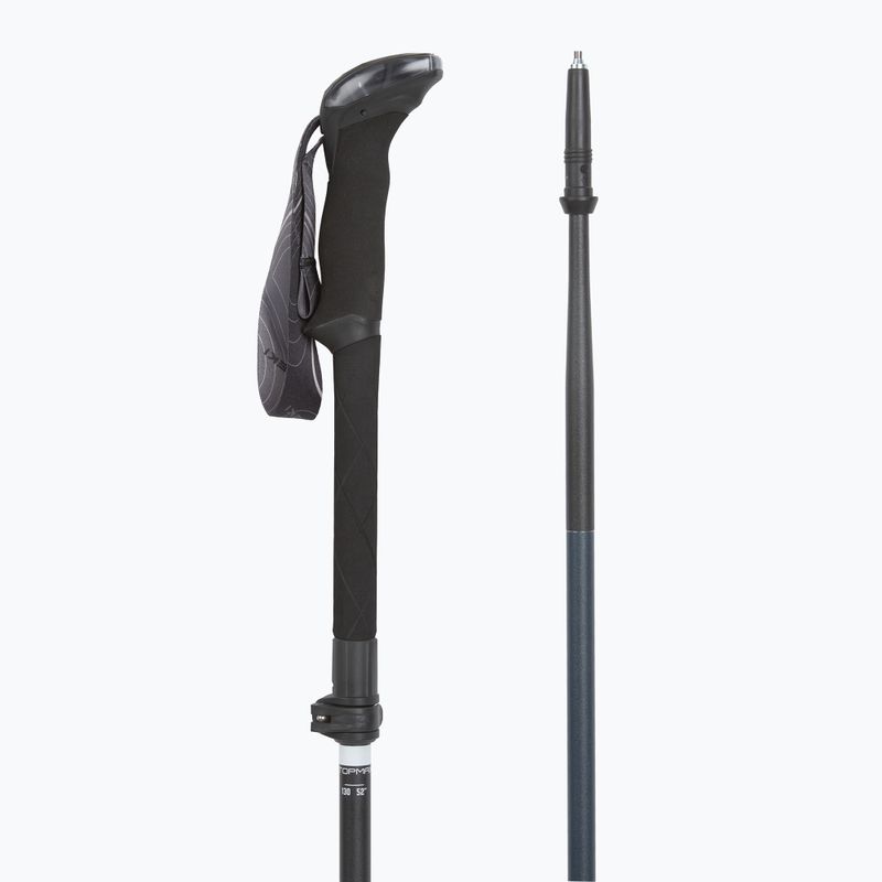 Bastoncini da trekking LEKI Makalu FX TA black stone blue/dark white 3