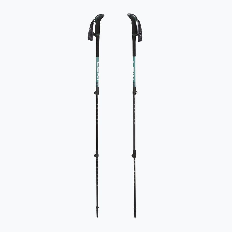 Bastoncini da trekking LEKI Makalu Lite malachite green/dark malachite green/white