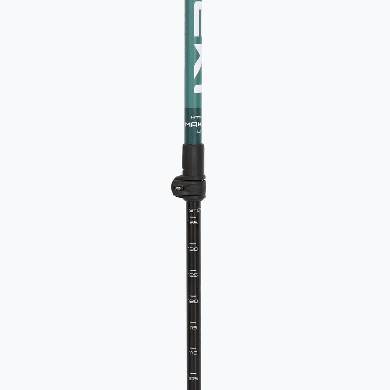 Bastoncini da trekking LEKI Makalu Lite malachite green/dark malachite green/white 4