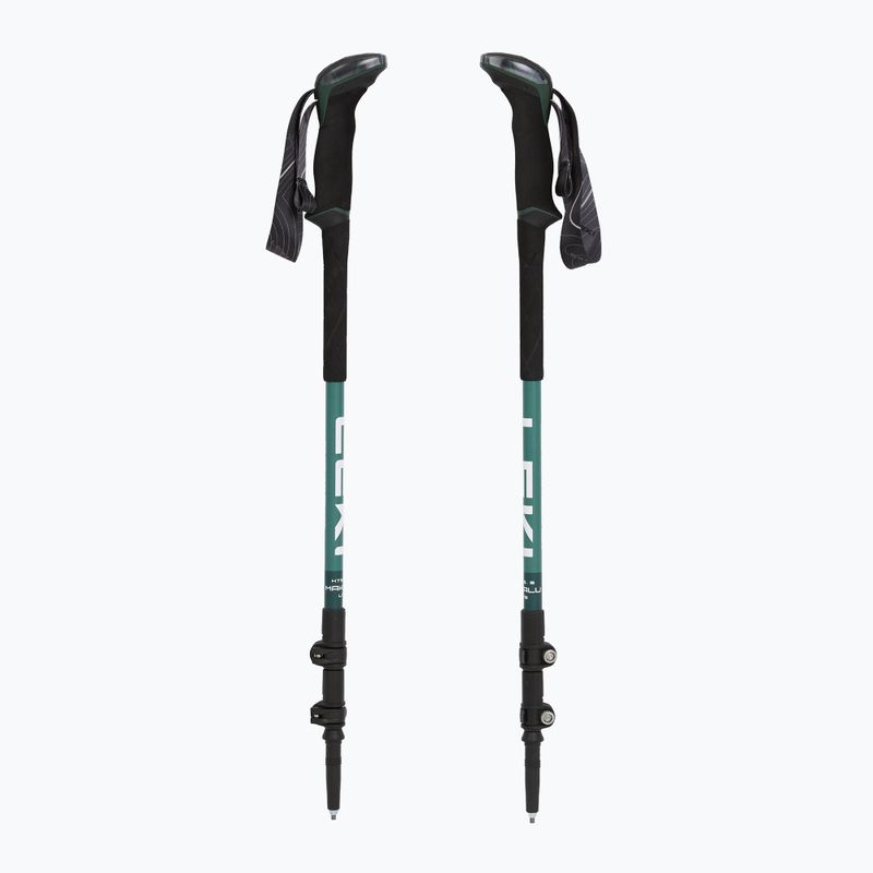 Bastoncini da trekking LEKI Makalu Lite malachite green/dark malachite green/white 5