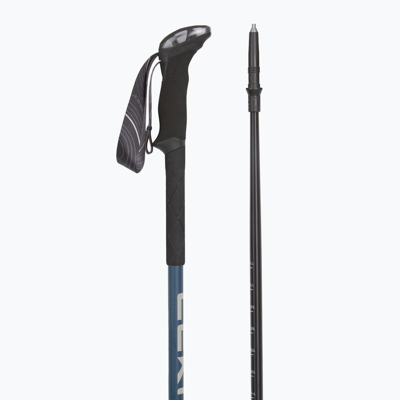Bastoncini da trekking LEKI Makalu stone blue dark/warm grey dark 3