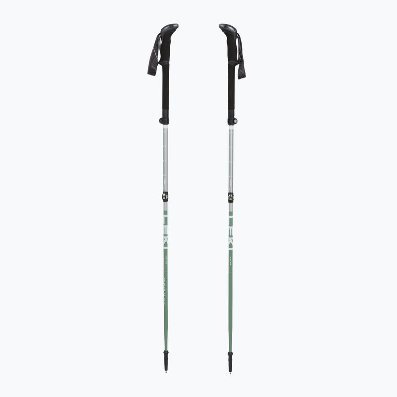 Bastoncini da trekking LEKI Makalu FX TA silver/greygreen/white
