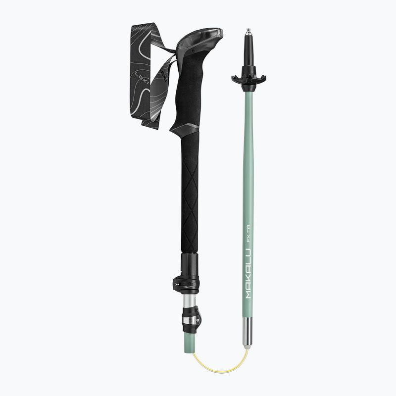 Bastoncini da trekking LEKI Makalu FX TA silver/greygreen/white 3