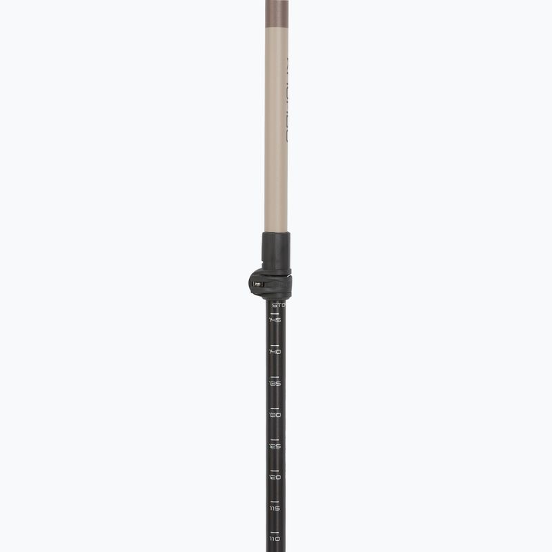 Bastoncini da trekking LEKI Khumbu black/pale clay light/pale clay dark 4