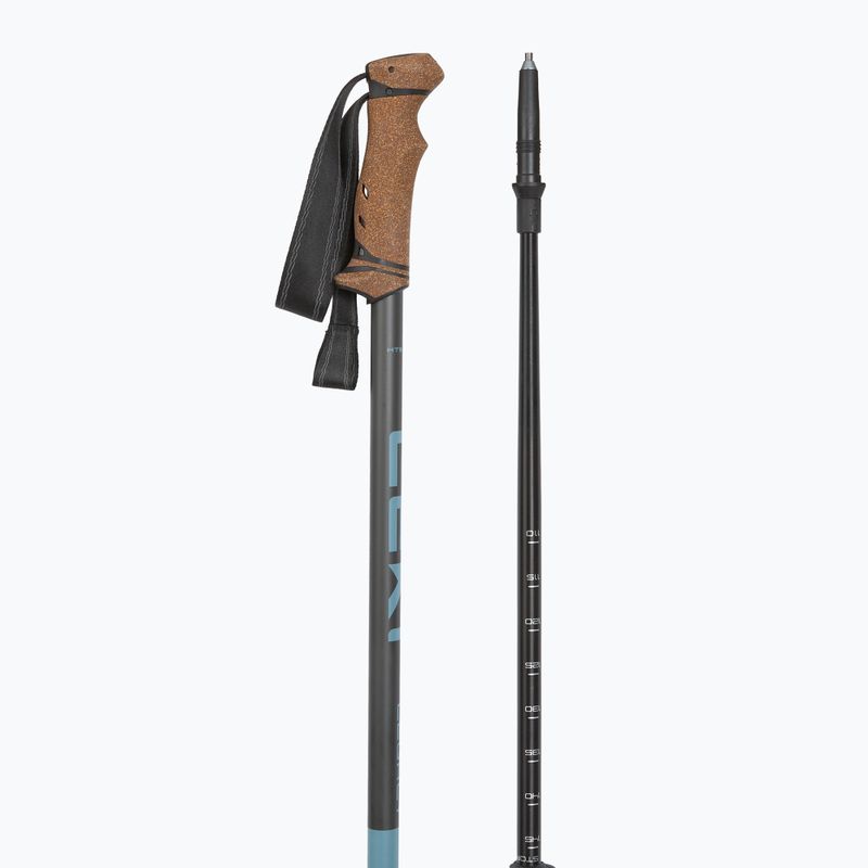 Bastoncini da trekking LEKI Legacy greyblue/dark anthracite 3