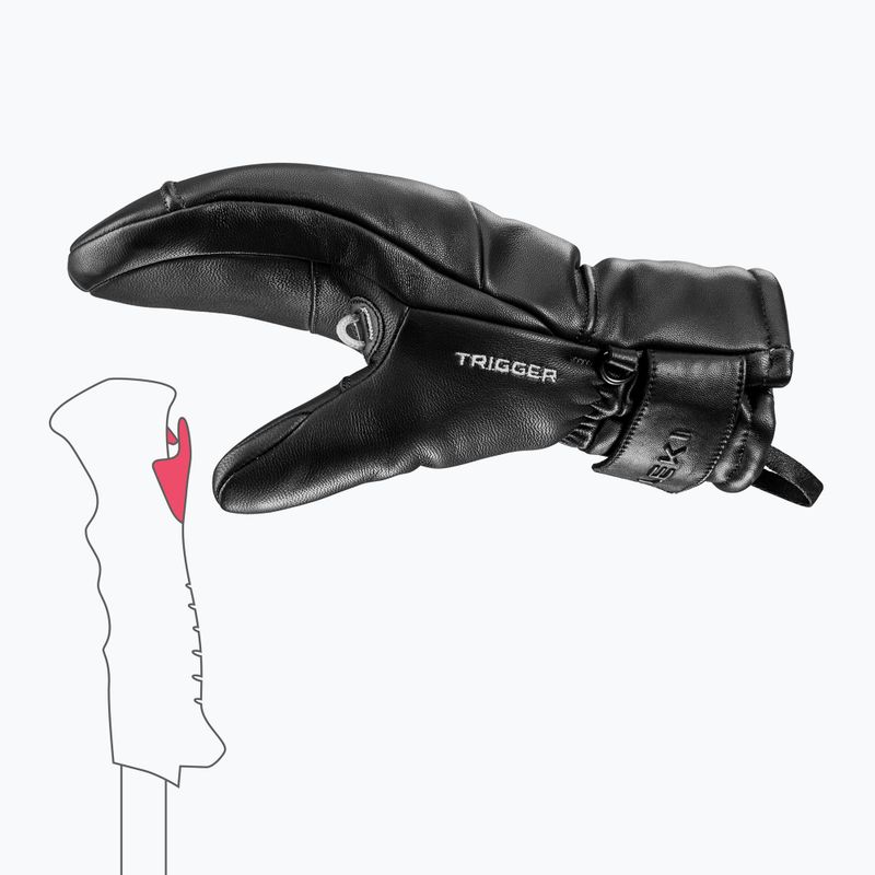 Guanti da sci da donna LEKI Glace Prime TR Women Mitt black 5