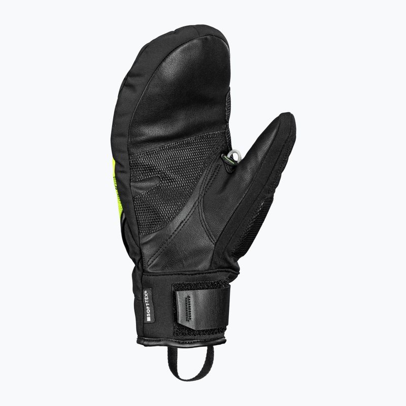Guanti da sci LEKI WCR Core TR Mitt black/neon yellow 3