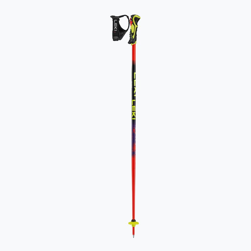 Bastoncini da sci bambini LEKI WCR Evo Lite SL TR bright red/black/neon yellow 2